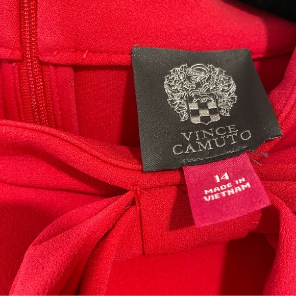 NWT - Vince Camuto - HOT PINK - Dress, 14 - Picture 2 of 8